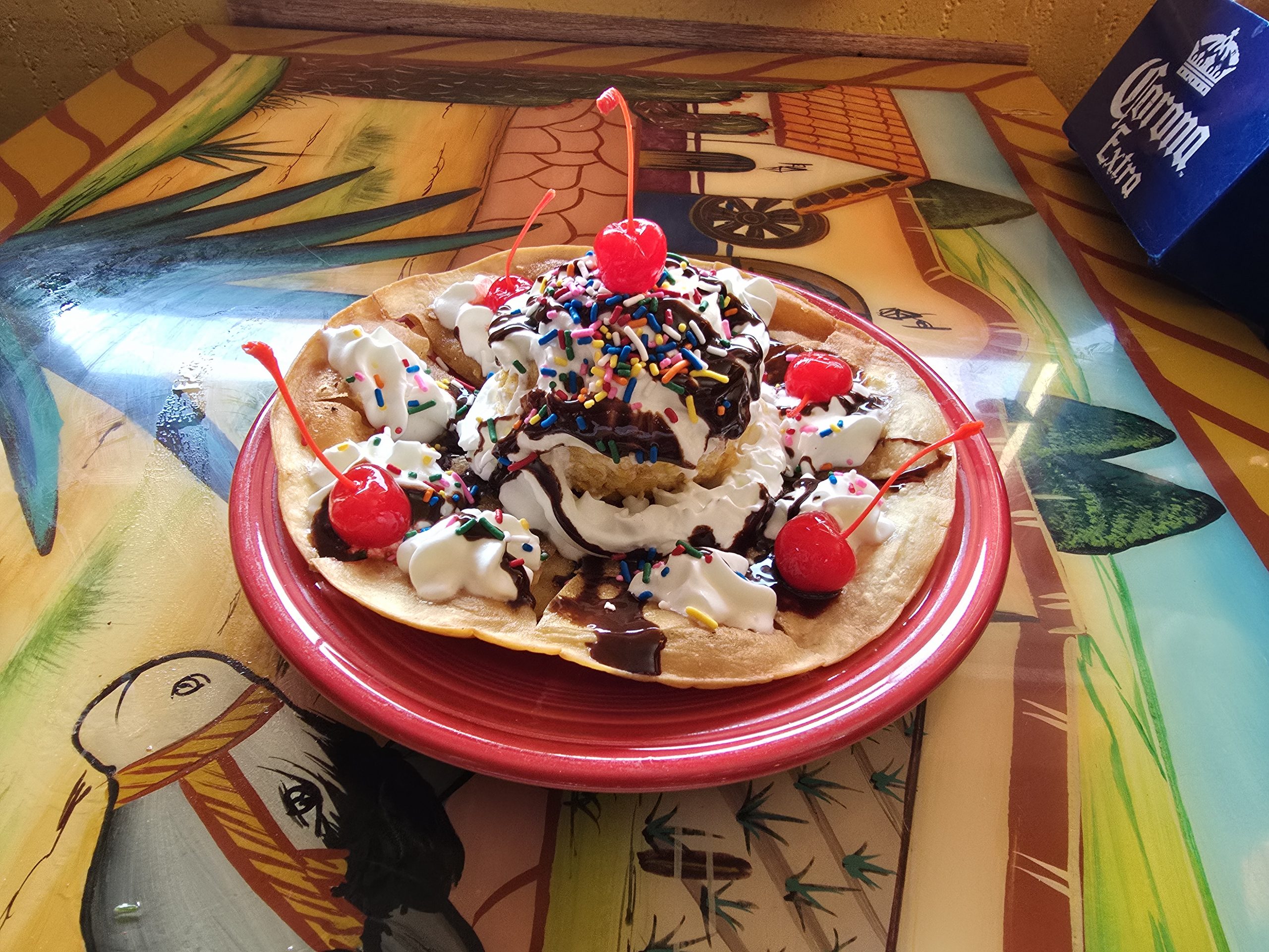 Dessert at El Tequila, New London, WI