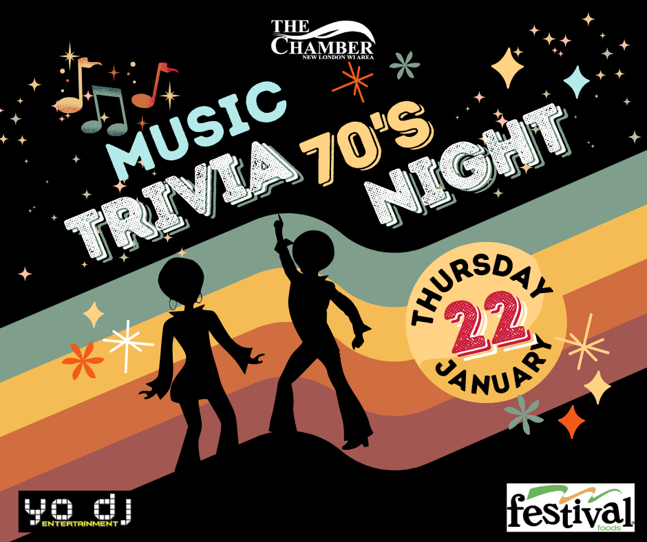 Music Trivia with the New London Chamber of Commerce